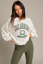 Long Sleeve Calabasas Graphic Pullover