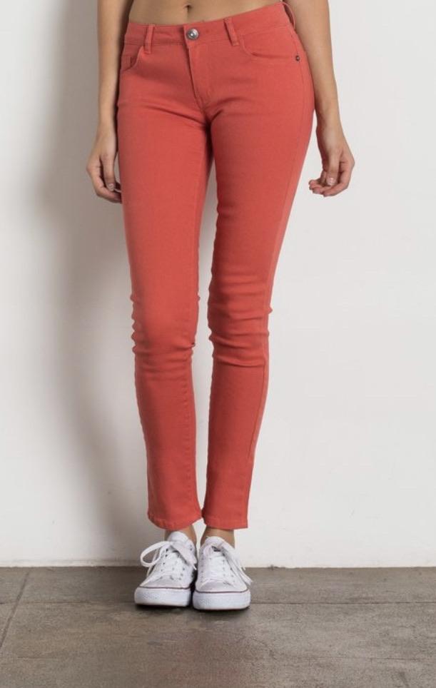 Coral Baby Skinny Jeans